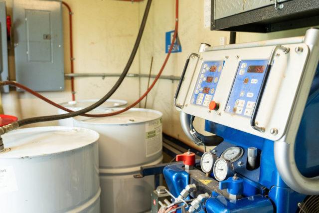 Spray foam systems detail in kingston